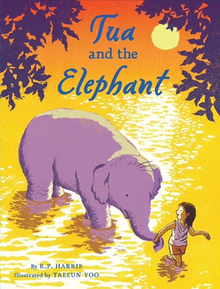 Tua and the Elephant-rebooked, children's book, teenager's book, second hand book, english book, 小童書，青少年書，二手書，英文書