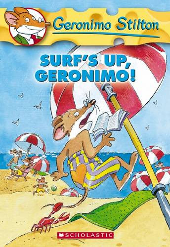 Geronimo Stilton - "Surf's Up, Geronimo"-rebooked, children's book, teenager's book, second hand book, english book, 小童書，青少年書，二手書，英文書
