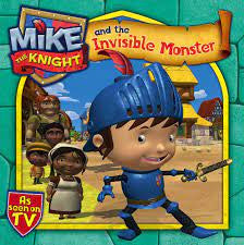 Mike the Knight - "Mike the Knight and the Invisible Monster"-rebooked, children's book, teenager's book, second hand book, english book, 小童書，青少年書，二手書，英文書