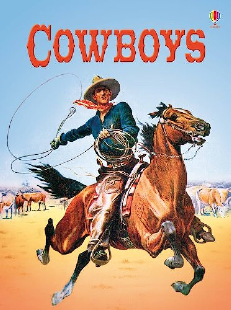Usborne Beginners - "Cowboys"-rebooked, children's book, teenager's book, second hand book, english book, 小童書，青少年書，二手書，英文書