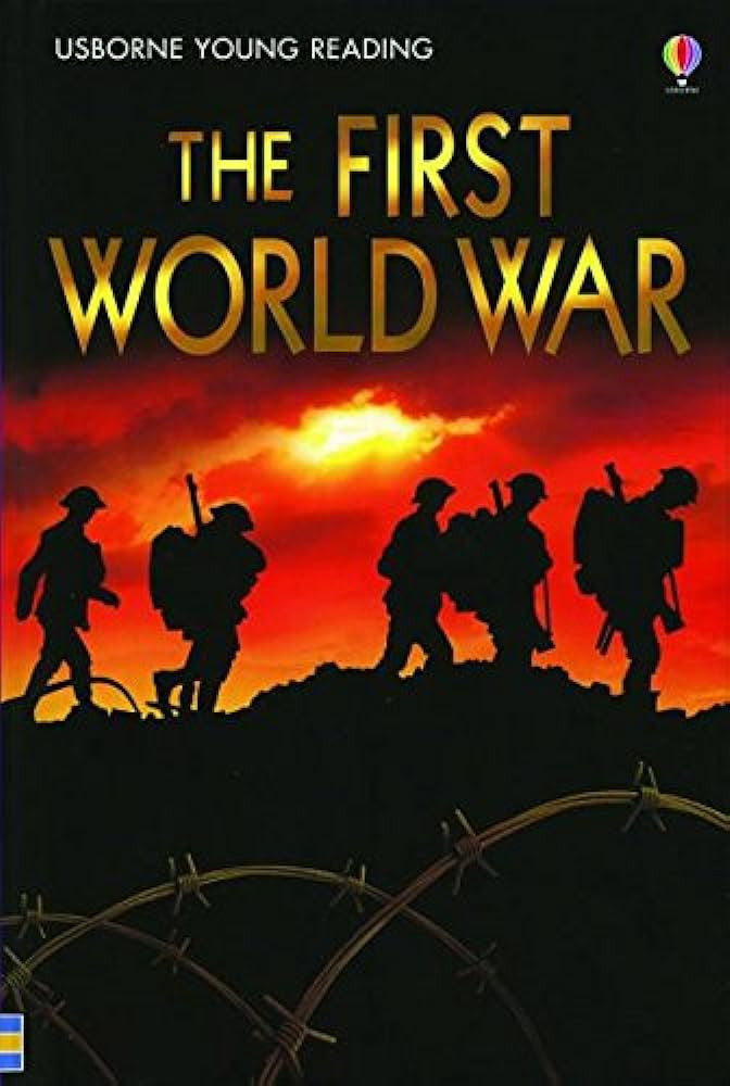 Usborne - "The First World War"-rebooked, children's book, teenager's book, second hand book, english book, 小童書，青少年書，二手書，英文書