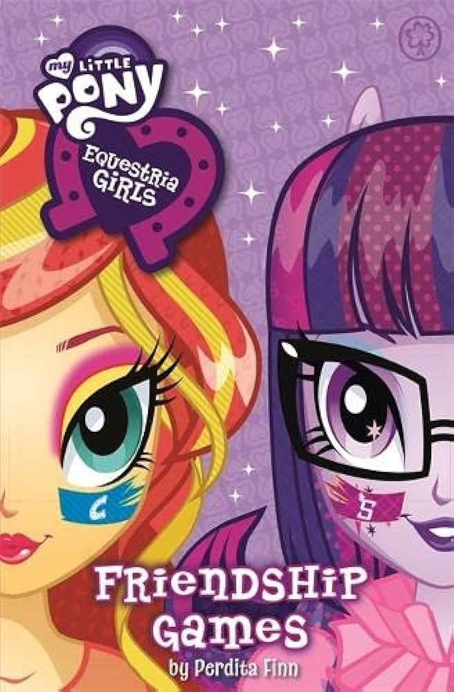 My Little Pony: Equestria Girls - "Friendship Games"-rebooked, children's book, teenager's book, second hand book, english book, 小童書，青少年書，二手書，英文書