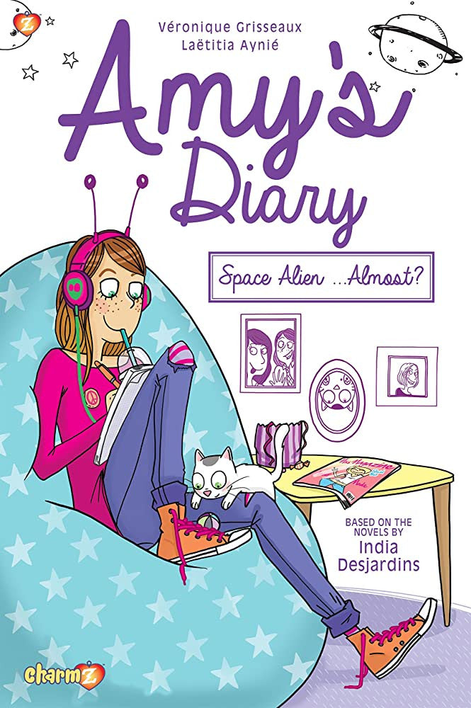 Amy's Diary - "Space Alien... Almost?"-rebooked, children's book, teenager's book, second hand book, english book, 小童書，青少年書，二手書，英文書