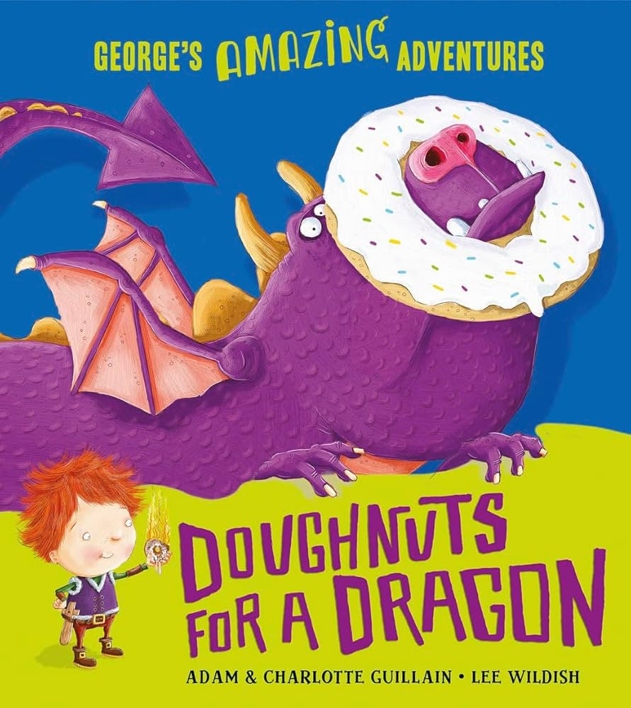 Doughnuts for a Dragon-rebooked, children's book, teenager's book, second hand book, english book, 小童書，青少年書，二手書，英文書