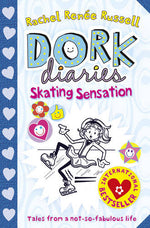 Dork Diaries - "Skating Sensation"-rebooked, children's book, teenager's book, second hand book, english book, 小童書，青少年書，二手書，英文書