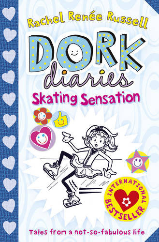 Dork Diaries - "Skating Sensation"-rebooked, children's book, teenager's book, second hand book, english book, 小童書，青少年書，二手書，英文書