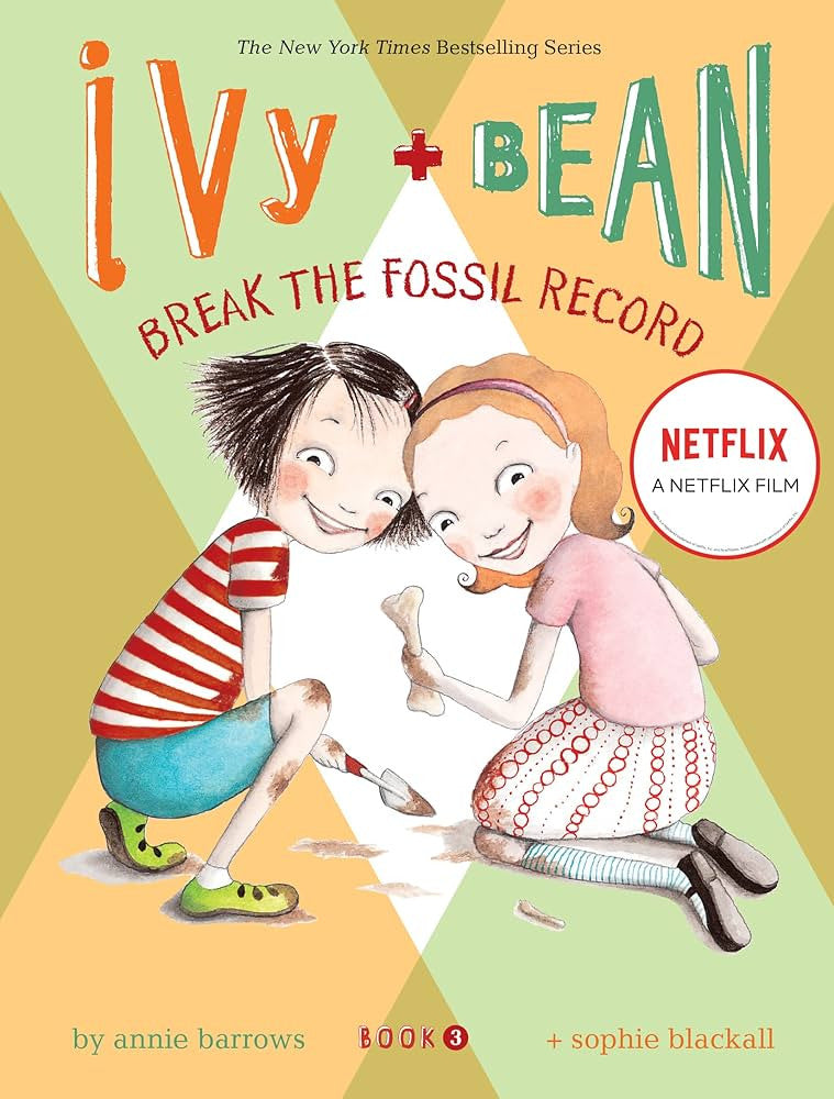 Ivy + Bean - "Break the Fossil Record"-rebooked, children's book, teenager's book, second hand book, english book, 小童書，青少年書，二手書，英文書