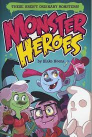 Monster Heroes-rebooked, children's book, teenager's book, second hand book, english book, 小童書，青少年書，二手書，英文書