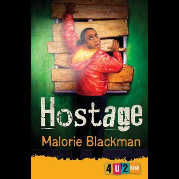 Hostage-rebooked, children's book, teenager's book, second hand book, english book, 小童書，青少年書，二手書，英文書