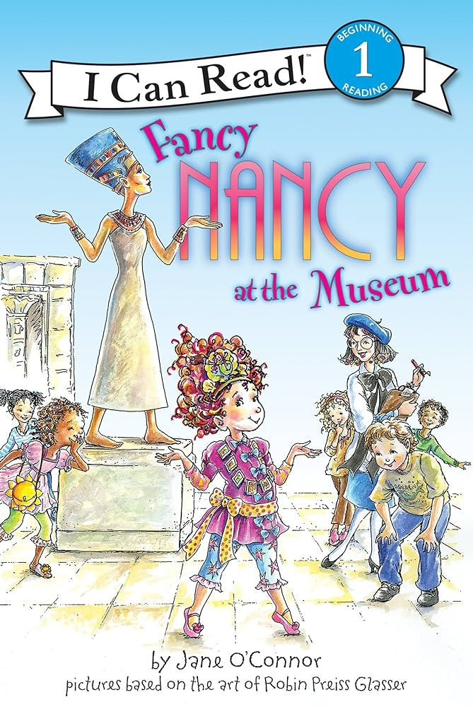 I Can Read! (Level 1) - "Fancy Nancy at the Museum"-rebooked, children's book, teenager's book, second hand book, english book, 小童書，青少年書，二手書，英文書