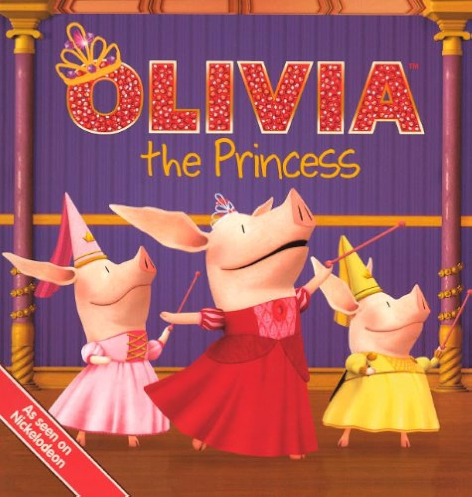 OliviaThe Princess-rebooked, children's book, teenager's book, second hand book, english book, 小童書，青少年書，二手書，英文書