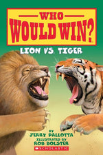 Who Would Win? Lion Vs. Tiger-rebooked, children's book, teenager's book, second hand book, english book, 小童書，青少年書，二手書，英文書