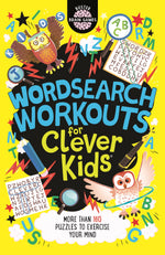 Wordsearch Workouts for Clever Kids-rebooked, children's book, teenager's book, second hand book, english book, 小童書，青少年書，二手書，英文書