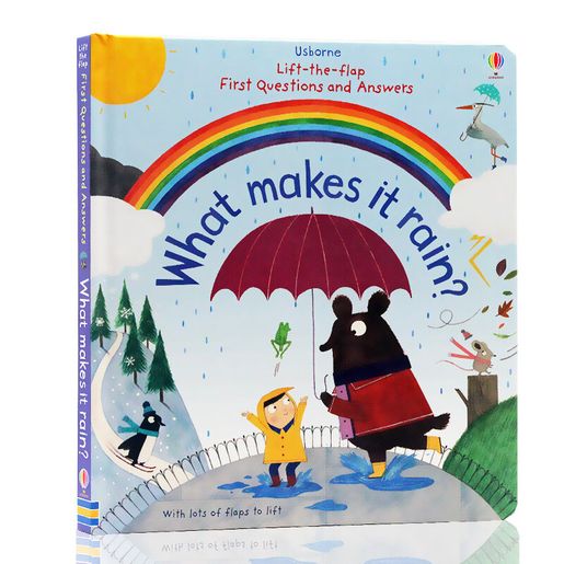 Lift-the-flap First Questions and Answers - "What makes it Rain?"
