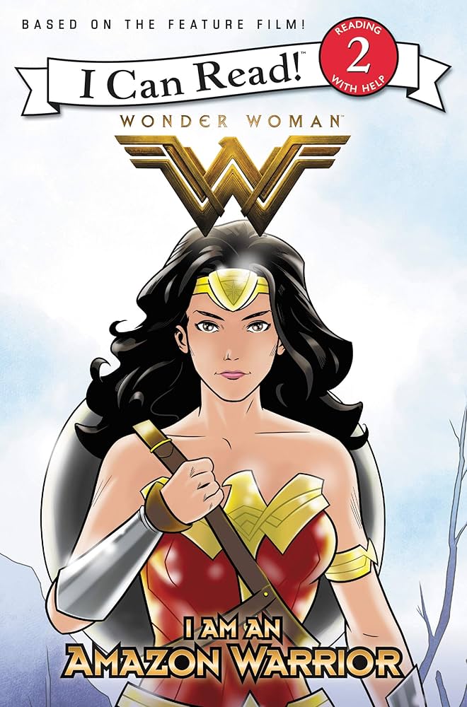 I Can Read (2) - "Wonder Woman I Am An Amazon Warrior"-rebooked, children's book, teenager's book, second hand book, english book, 小童書，青少年書，二手書，英文書