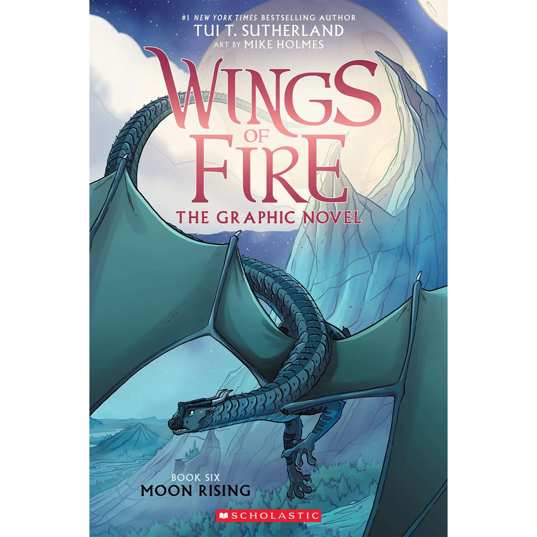 Wings of Fire The Graphic Novel (Book Six) - "Moon Rising"-rebooked, children's book, teenager's book, second hand book, english book, 小童書，青少年書，二手書，英文書