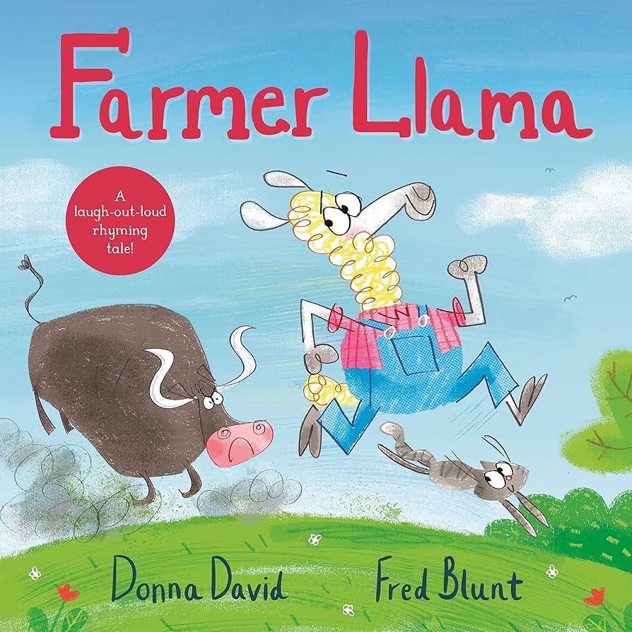 Farmer Llama-rebooked, children's book, teenager's book, second hand book, english book, 小童書，青少年書，二手書，英文書