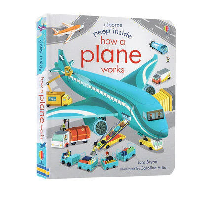 Usborne Peep Inside - "How A Plane Works"