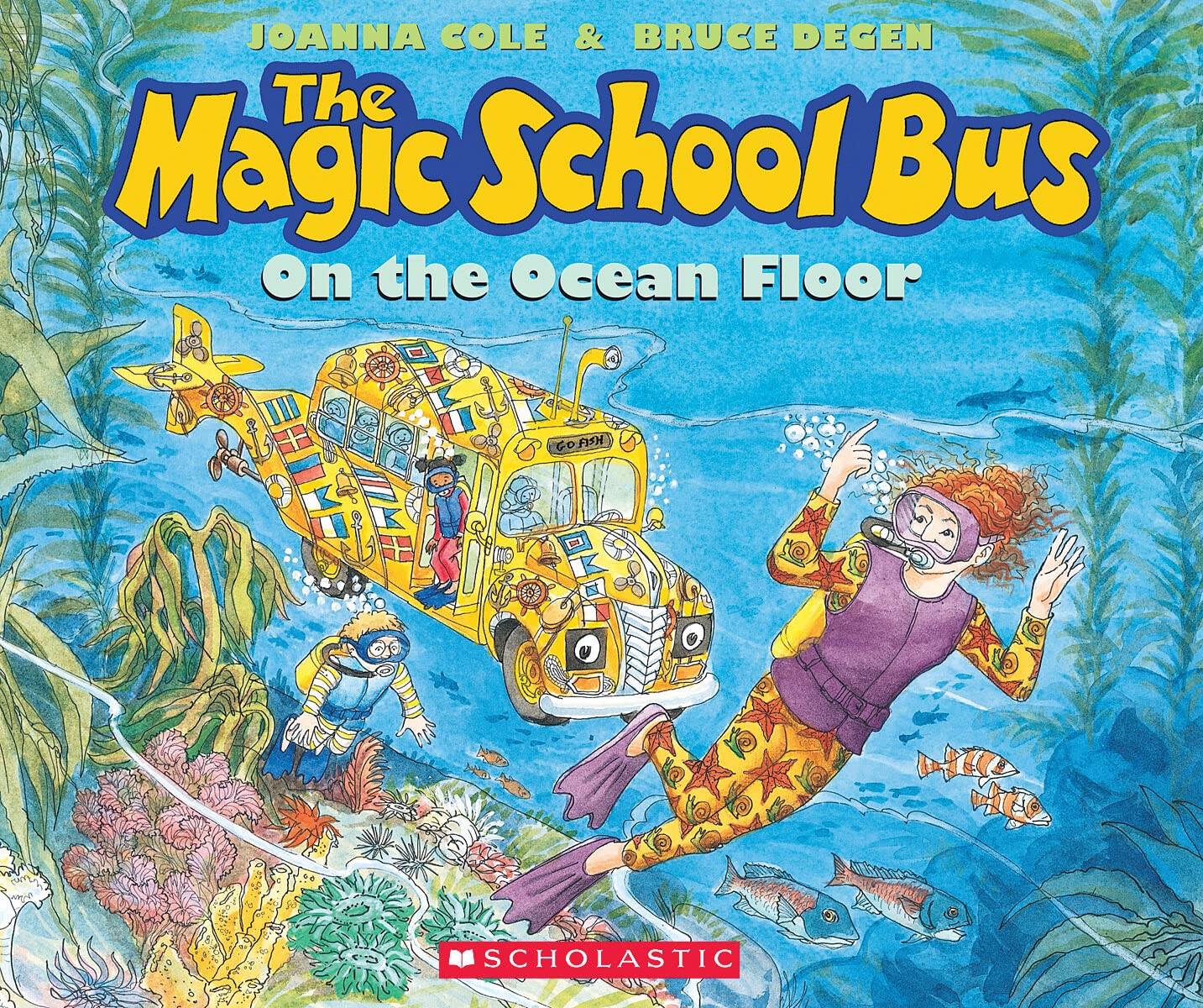 The Magic School Bus on the Ocean Floor-rebooked, children's book, teenager's book, second hand book, english book, 小童書，青少年書，二手書，英文書