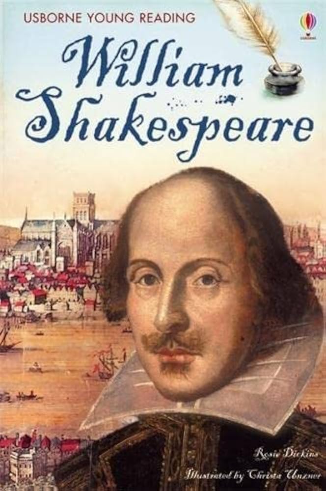 Usborne Young Reading - "William Shakespeare"-rebooked, children's book, teenager's book, second hand book, english book, 小童書，青少年書，二手書，英文書