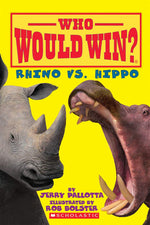 Who Would Win? Rhino Vs. Hippo-rebooked, children's book, teenager's book, second hand book, english book, 小童書，青少年書，二手書，英文書
