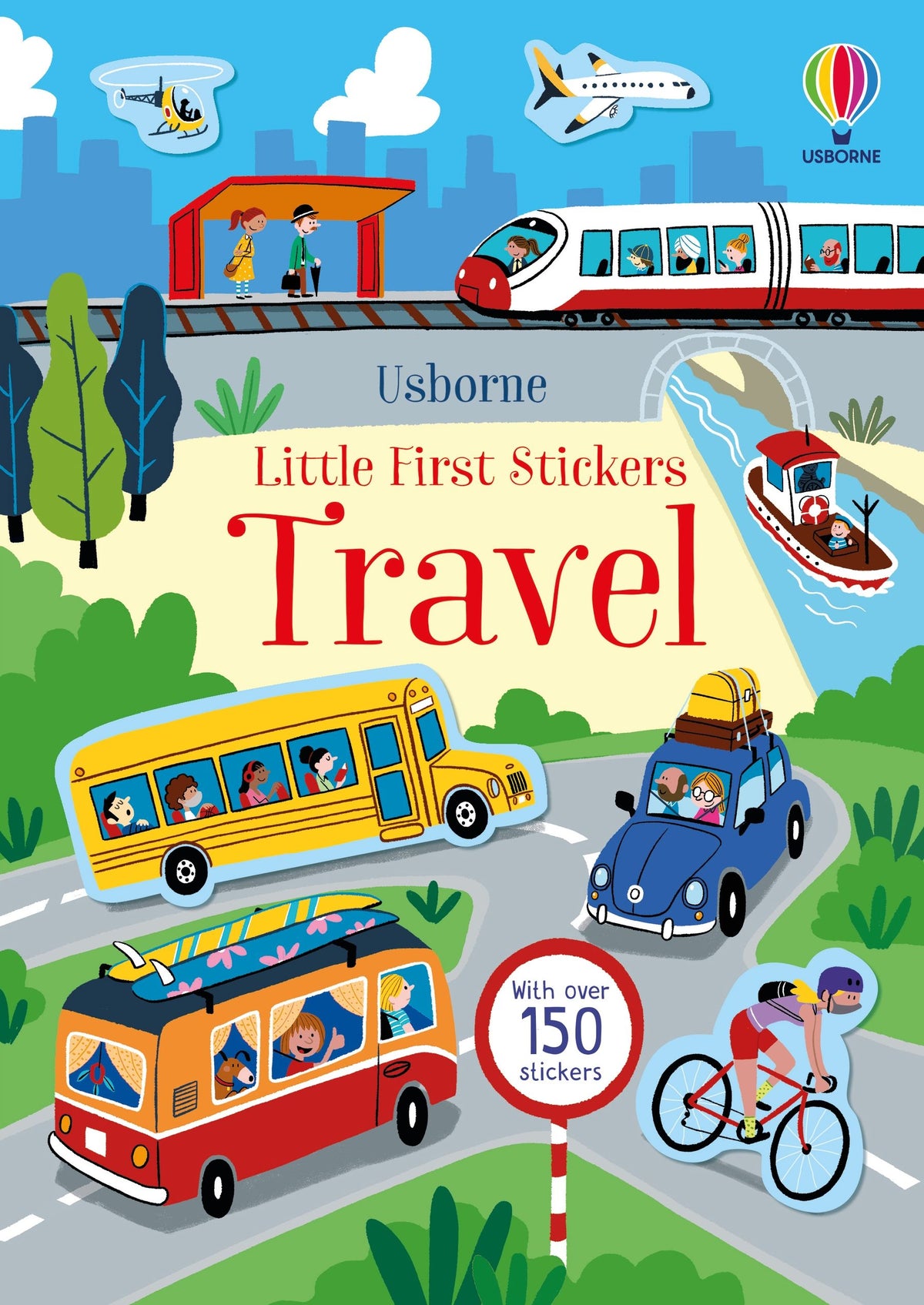 Usborne Little First Stickers - "Travel"