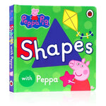 Peppa Pig - "Shapes with Peppa"-rebooked, children's book, teenager's book, second hand book, english book, 小童書，青少年書，二手書，英文書