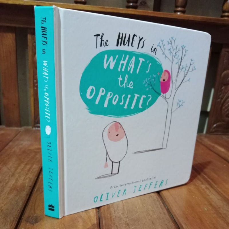 The Hueys in What's the Opposite?-rebooked, children's book, teenager's book, second hand book, english book, 小童書，青少年書，二手書，英文書