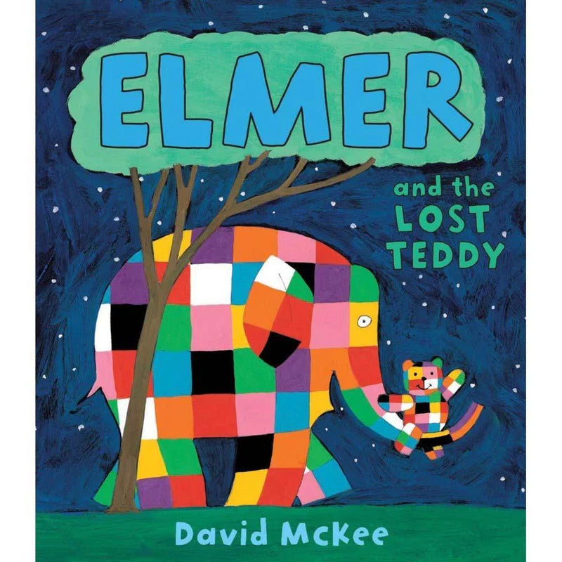 Elmer and the Lost Teddy-rebooked, children's book, teenager's book, second hand book, english book, 小童書，青少年書，二手書，英文書
