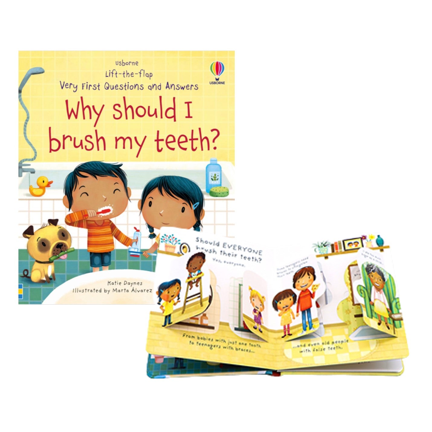 Usborne Lift-the-flap Very First Questions and Answers - "Why Should I Brush my Teeth?"