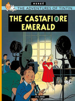 The Adventures Of Tintin - "The Castafiore Emerald"-rebooked, children's book, teenager's book, second hand book, english book, 小童書，青少年書，二手書，英文書