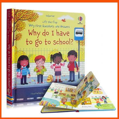 Usborne Lift-the-flap Very First Questions and Answers - "Why do I have to go to school?"