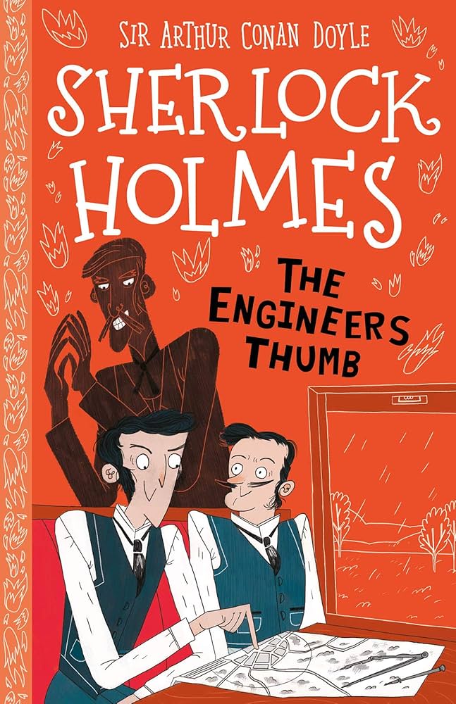Sherlock Holmes - "The Engineer's Thumb"-rebooked, children's book, teenager's book, second hand book, english book, 小童書，青少年書，二手書，英文書