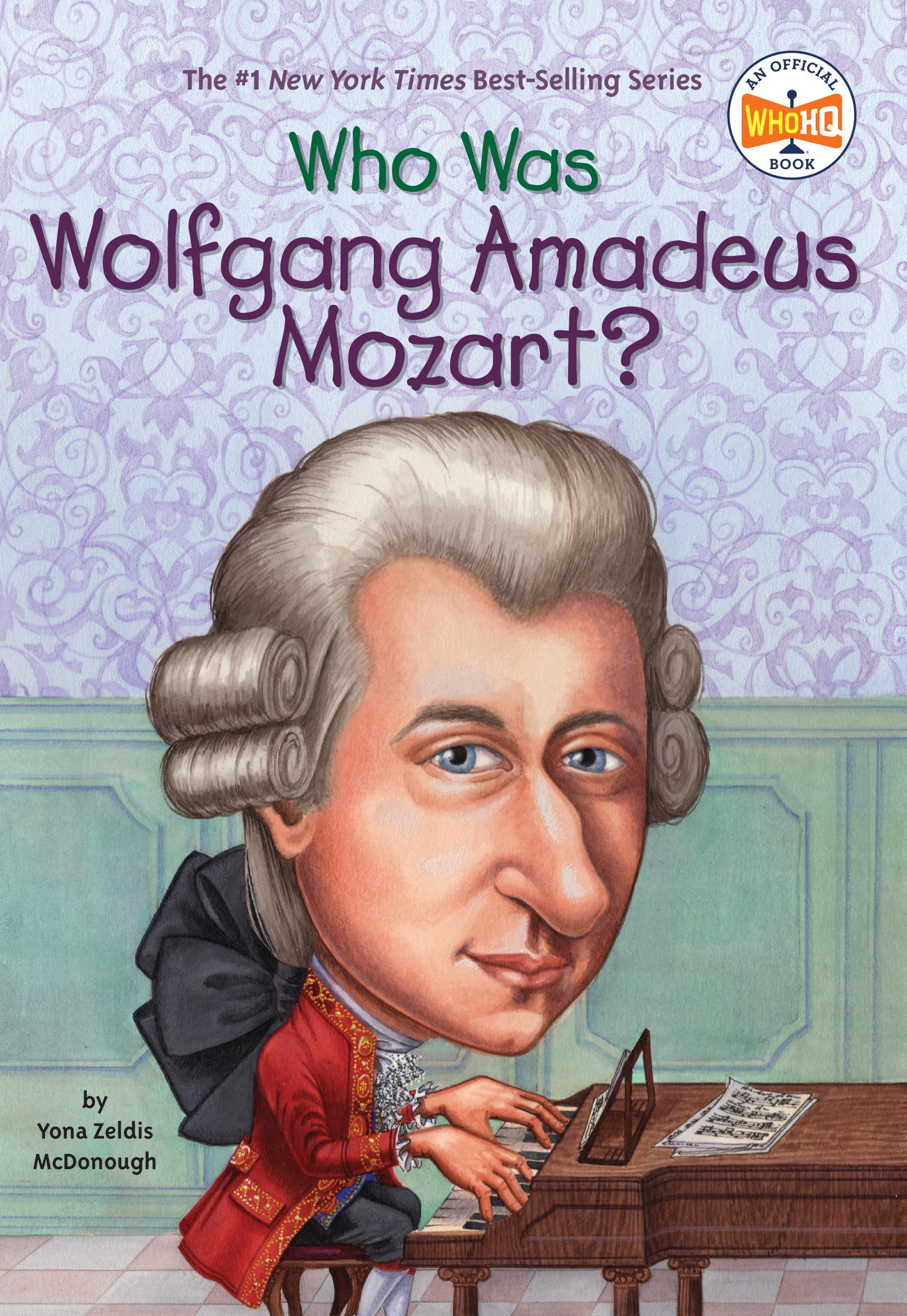 Who Was Wolfgang Amadeus Mozart?-rebooked, children's book, teenager's book, second hand book, english book, 小童書，青少年書，二手書，英文書